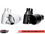 AWE Touring Edition Exhaust for Audi B9 S4 - Resonated for Performance Catalyst - Diamond Black 102mm Tips