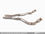 AWE Non-Resonated Downpipes for Audi 2014-2017 Q5 / SQ5 3.0T