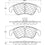 OE & Aftermarket B8 Audi FRONT Brake Pads, S4 & S5