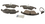 OE & Aftermarket B8 Audi FRONT Brake Pads, S4 & S5