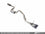 AWE Touring Edition Exhaust for VW MK7(2015-2017) Golf SportWagen - Chrome Silver Tips (90mm)